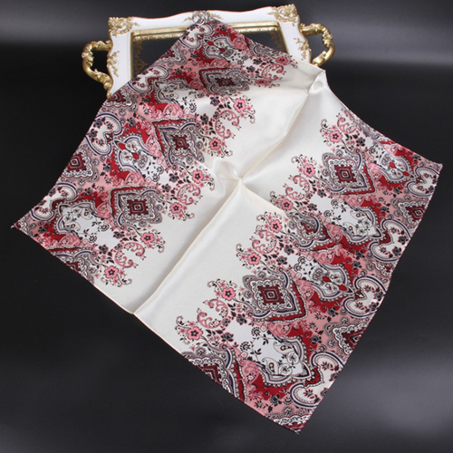 New fashion large square 100% silk digital print scarf