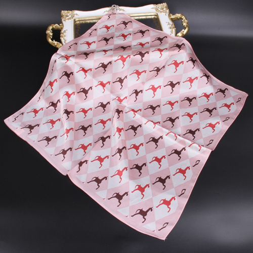 New fashion large square 100% silk digital print scarf