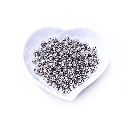 diy jewelry hand beaded accessories 14k gold-packed color-preserving beads small gold pearlescent solid loose beads   AP