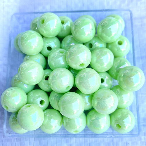 8mm plastic beads AB color round beads for Jewelry making children diy plastic  beads