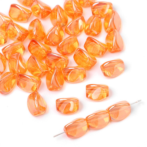  Electroplated Crystal Faceted Beads For Bracelet Making Glass Beads Crystal DIY Irregular Beads