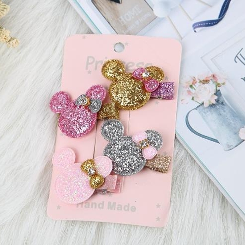 Hair clips Hair accessories 3 pieces of children's hair clips are sent randomly