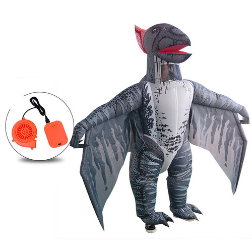 Party Cosplay T-rex Mascot Dino Costume Trex Blow up Suit Inflatable T Rex Dinosaur Costume Halloween for Adult