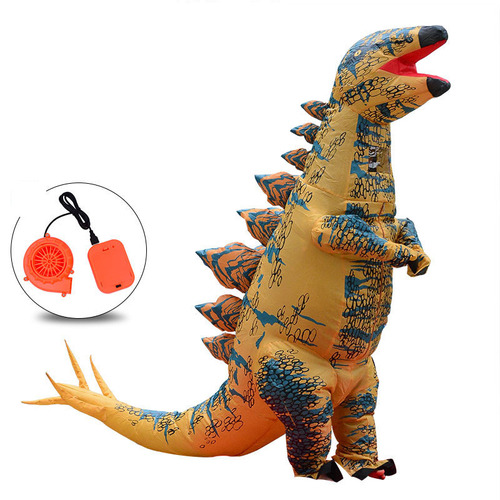 Party Cosplay T-rex Mascot Dino Costume Trex Blow up Suit Inflatable T Rex Dinosaur Costume Halloween for Adult