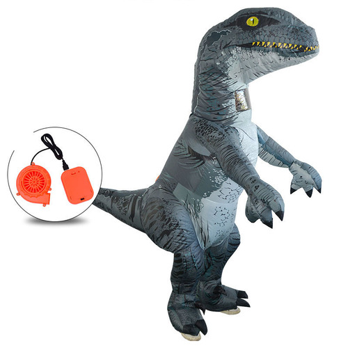 Party Cosplay T-rex Mascot Dino Costume Trex Blow up Suit Inflatable T Rex Dinosaur Costume Halloween for Adult
