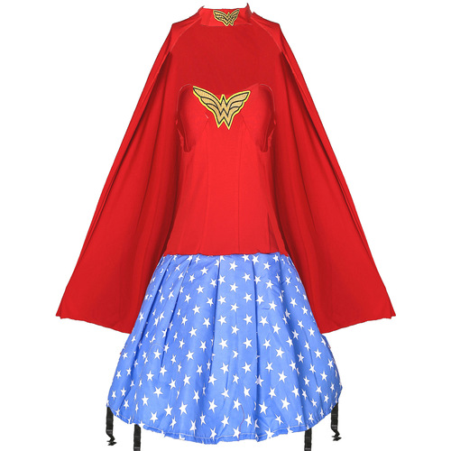 European And American Game Uniform Role-playing Cloak Wonder Woman Girls Halloween Sexy Cloak Superwoman Costume