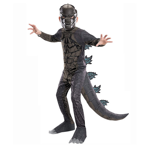 Godzilla Cos Clothing Role-playing Godzilla Stage One-piece Doll Costume Children's Jumpsuit Performance Clothing