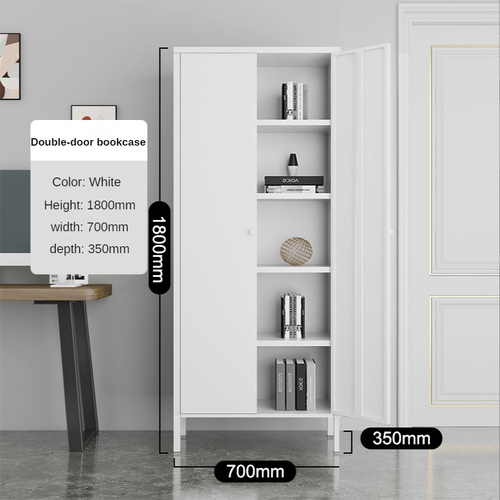 Modern study furniture metal bookcase  thickened bookshelf for study and lounge multipurpose bookcase