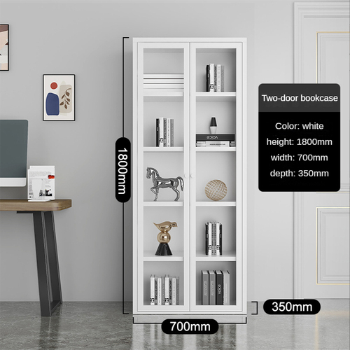 Modern study furniture metal bookcase  thickened bookshelf for study and lounge multipurpose bookcase