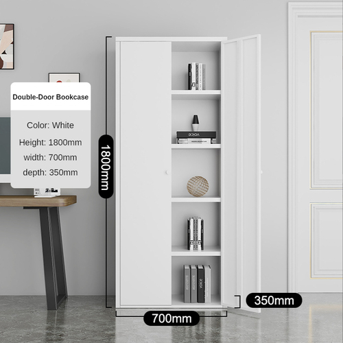 Modern study furniture metal bookcase  thickened bookshelf for study and lounge multipurpose bookcase