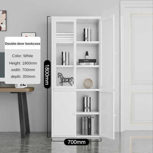 Modern study furniture metal bookcase  thickened bookshelf for study and lounge multipurpose bookcase