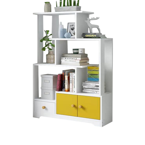 Chinese  solid wood bookcase wooden rotating