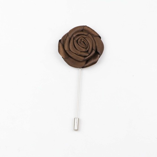 Fashion Boutonniere Flower Colorful Dot Stick Lapel Tie Pin Brooch Wave Badge Cloth Breastpin