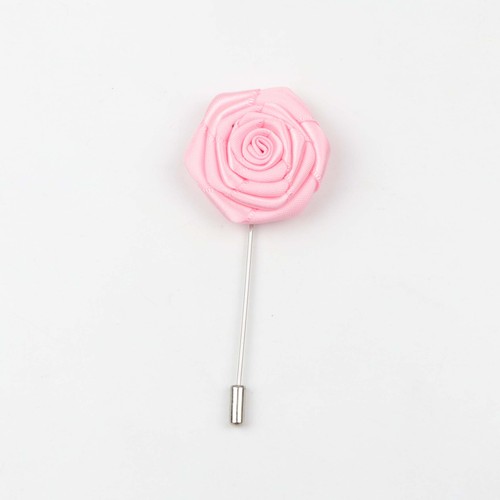 Fashion Boutonniere Flower Colorful Dot Stick Lapel Tie Pin Brooch Wave Badge Cloth Breastpin