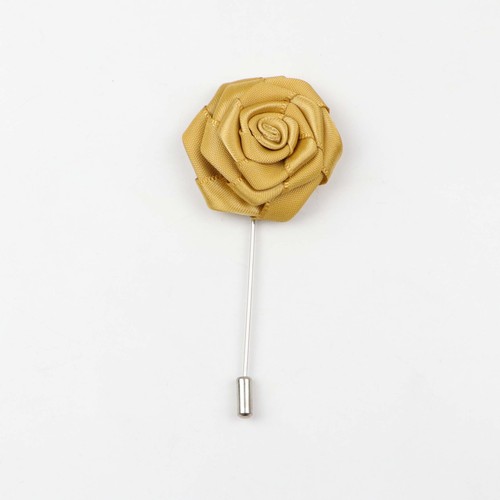Fashion Boutonniere Flower Colorful Dot Stick Lapel Tie Pin Brooch Wave Badge Cloth Breastpin