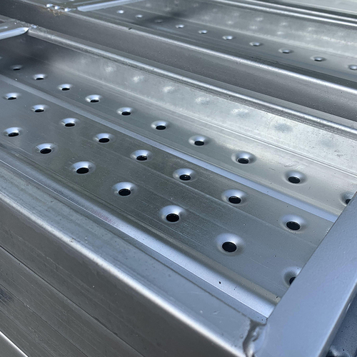 Construction Galvanized Scaffolding Boards Walking Platform Metal Deck Steel Plank