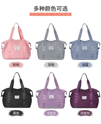 New waterproof travel sport travel bag fitness duffel gym bag with shoe compartment
