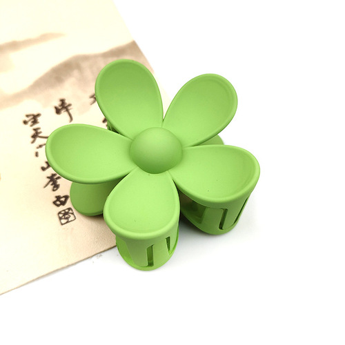 Flower Claw Clips for Women Thin Thick Curly Hair Big Matte clips 90's Strong Hold jaw clip