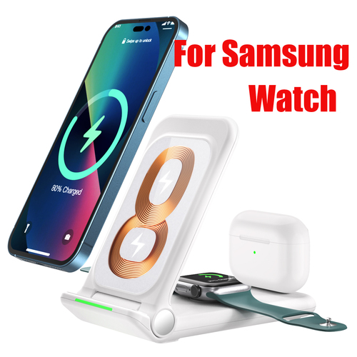 3 in 1 Qi Wireless Charger Stand for iPhone Trending Products 2022 New Arrivals Multifunction Chargers for iPhone iWatch