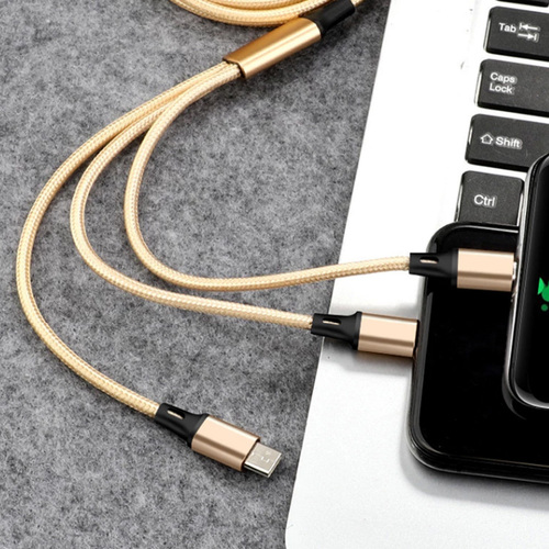 multi data line 3 in 1 usb cable fast charging charger
