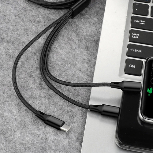 multi data line 3 in 1 usb cable fast charging charger
