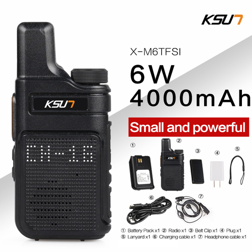 KSUN TFSI PMR 446 Walkie-talkie Mini Communication Radios Professional 2 Way Radio UHF Transceiver Portable Walkie Talki