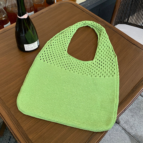 2023 Women's Shoulder Handbags crocheted Bags large Shoulder Shopping tote bag aesthetic crochet bag accessories