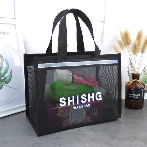   Hot Selling Hanging Portable Shower Tote Bag Toiletry Accessories for Bathroom