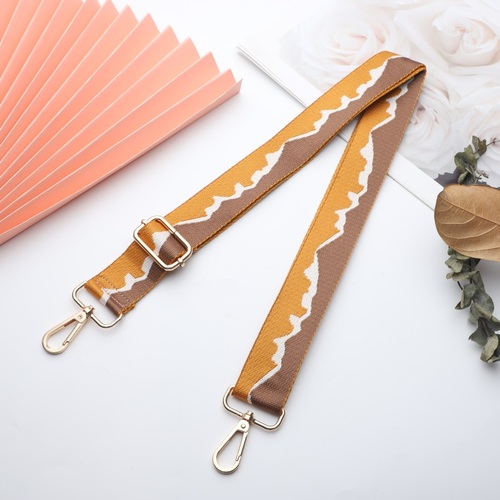 Solid Color Striped Pattern Bag Strap Replaceable Wide Handbag Strap Crossbody Bag accessories Adjustable bag strap