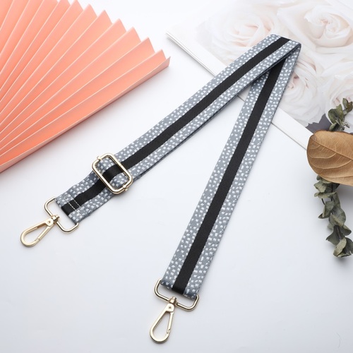 Solid Color Striped Pattern Bag Strap Replaceable Wide Handbag Strap Crossbody Bag accessories Adjustable bag strap