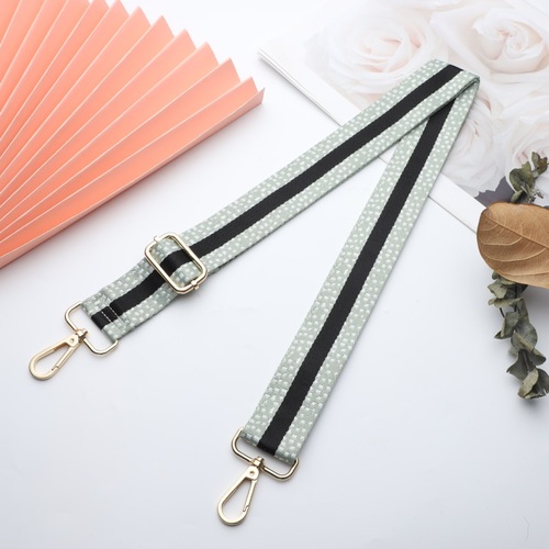 Solid Color Striped Pattern Bag Strap Replaceable Wide Handbag Strap Crossbody Bag accessories Adjustable bag strap