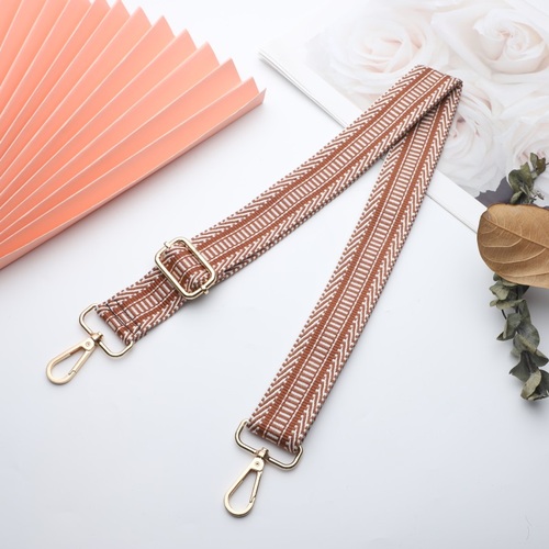 Solid Color Striped Pattern Bag Strap Replaceable Wide Handbag Strap Crossbody Bag accessories Adjustable bag strap