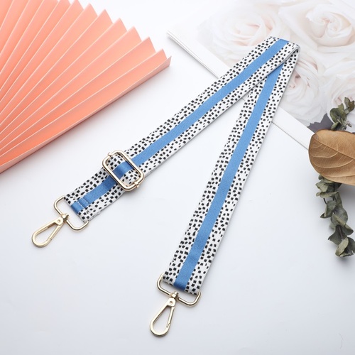 Solid Color Striped Pattern Bag Strap Replaceable Wide Handbag Strap Crossbody Bag accessories Adjustable bag strap