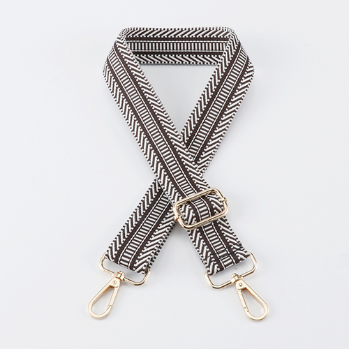 Solid Color Striped Pattern Bag Strap Replaceable Wide Handbag Strap Crossbody Bag accessories Adjustable bag strap