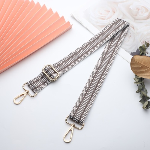 Solid Color Striped Pattern Bag Strap Replaceable Wide Handbag Strap Crossbody Bag accessories Adjustable bag strap