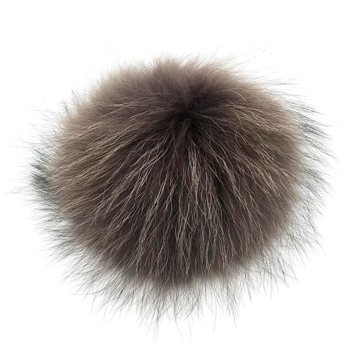 large size fluffy furry cute keychain bag charm phone accessories Fake raccoon fox fur ball pompom key holder