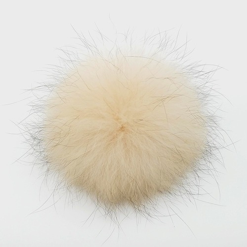 large size fluffy furry cute keychain bag charm phone accessories Fake raccoon fox fur ball pompom key holder