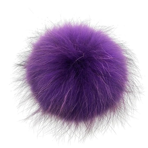 large size fluffy furry cute keychain bag charm phone accessories Fake raccoon fox fur ball pompom key holder