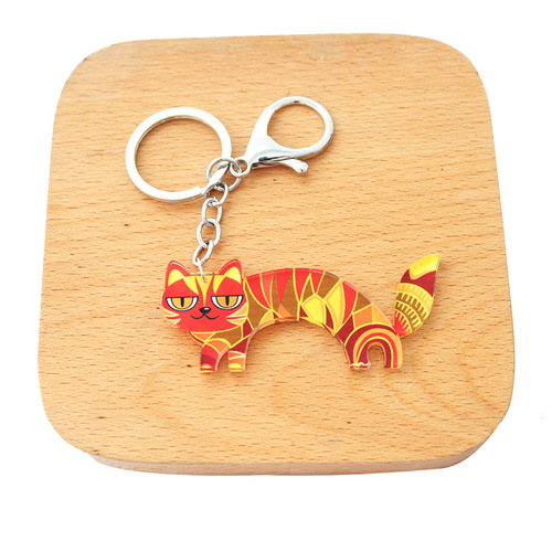 cheap new cartoon fox key chain cute bag keychain pendant accessories s direct sales hot