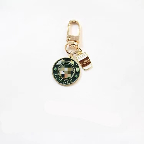 Soft Rubber PVC Cartoon Luxury Designer Tumbler Zombie Buck's Mini Coffee Cup Boba Key chains Accessories For Women Bag 