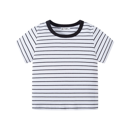 Ready To Ship Kid's T Shirt 100% Cotton Children Toddler Summer Tops Basic T Shirts   Tee with Printing