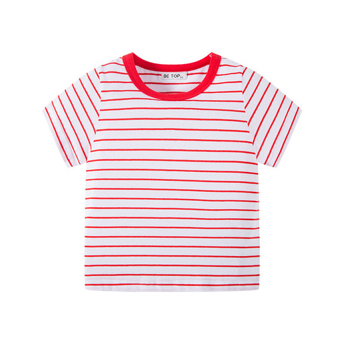 Ready To Ship Kid's T Shirt 100% Cotton Children Toddler Summer Tops Basic T Shirts   Tee with Printing