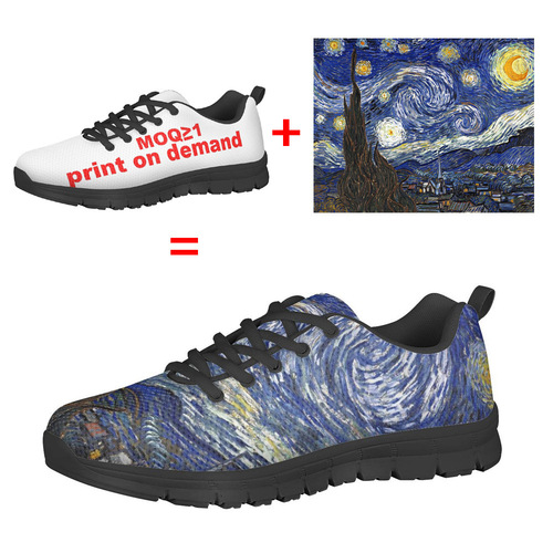 Men's Shoes Top Quality Sneakers Best Selling   Printed Kid's Sneakers Comfortable Antislipery Zapatillas