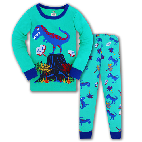 100% cotton new designsleeping clothes cartoon pyjamas kids pajamas character sleepwear 2 pcs girl cute unicorn kids paj