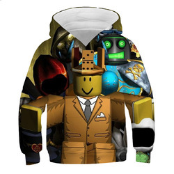 Ro_Blox 3d Printed Hoodies Boy Girls Fashion Hoodie Sports Kids Long Sleeve Sweatshirt