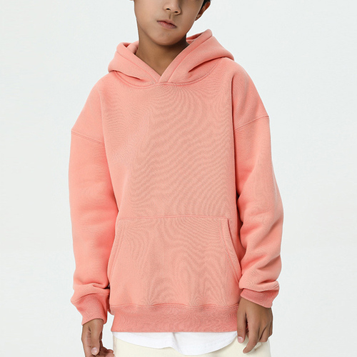 Blank Fashion  Kids Hoodie Sweatshirts  Plus Fleece Plain Boys Hoodies