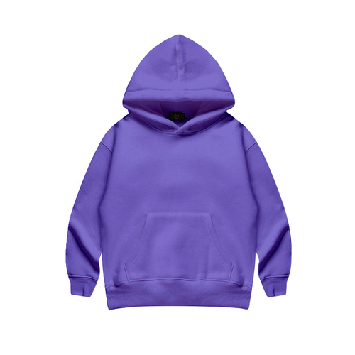 Blank Fashion  Kids Hoodie Sweatshirts  Plus Fleece Plain Boys Hoodies