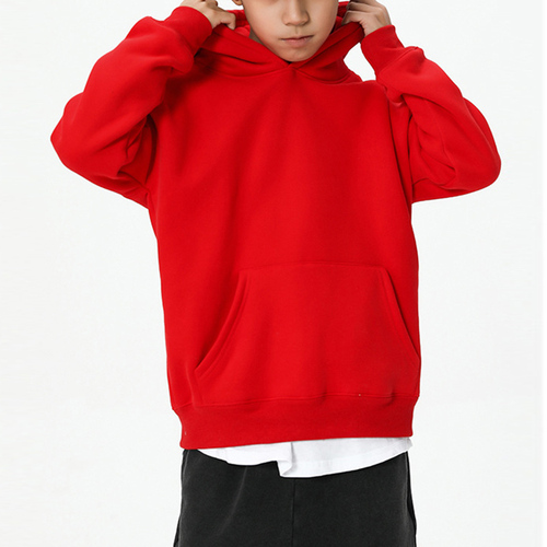 Blank Fashion  Kids Hoodie Sweatshirts  Plus Fleece Plain Boys Hoodies