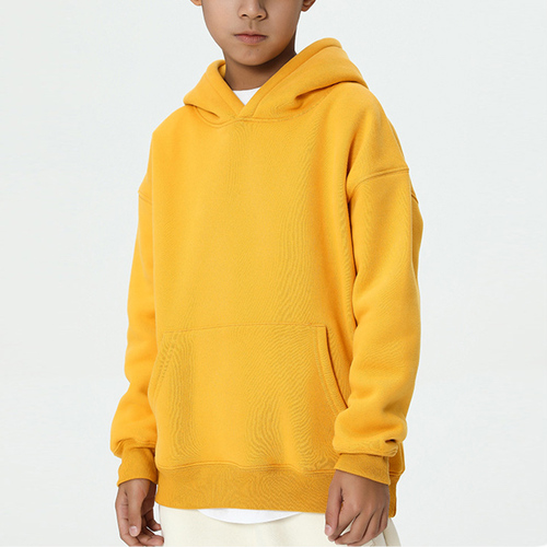 Blank Fashion  Kids Hoodie Sweatshirts  Plus Fleece Plain Boys Hoodies
