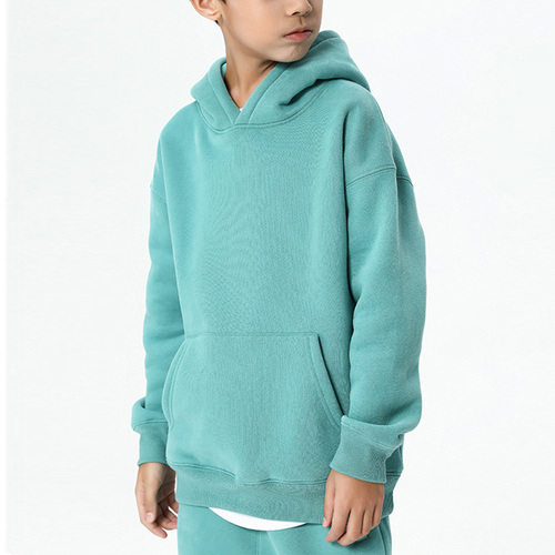 Blank Fashion  Kids Hoodie Sweatshirts  Plus Fleece Plain Boys Hoodies